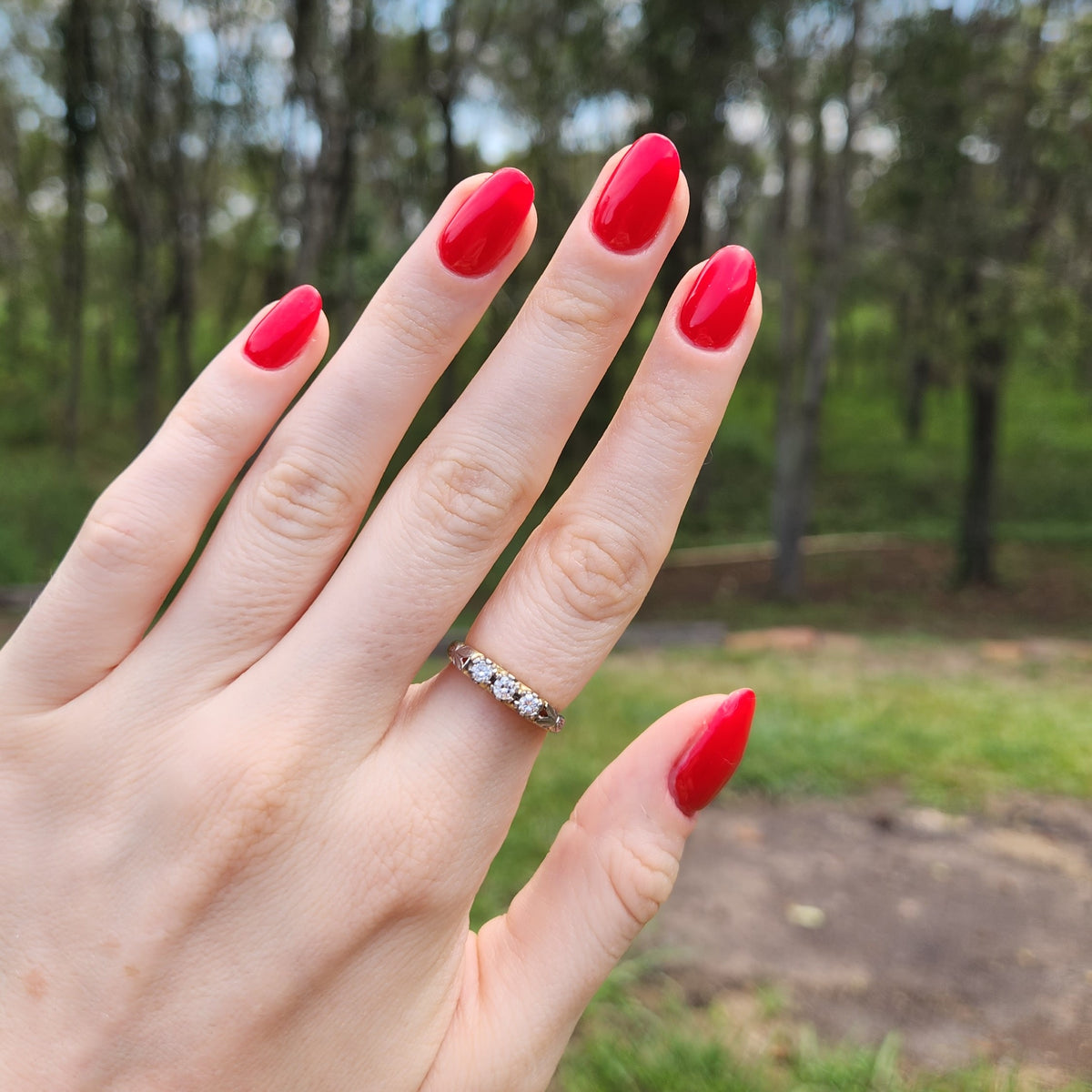 Luminous Red - Matte Nagelpuder