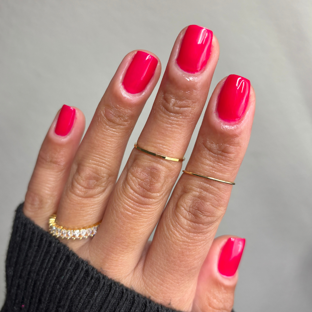 Glow Red - Neon Classic Nail Powder