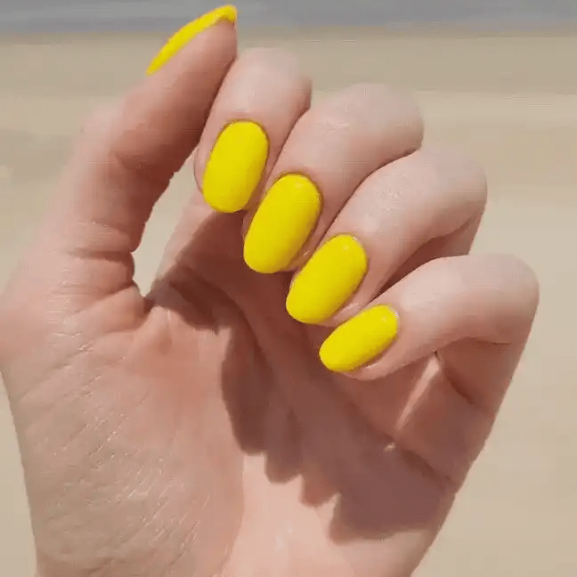 Lemon - Matte Nagelpuder