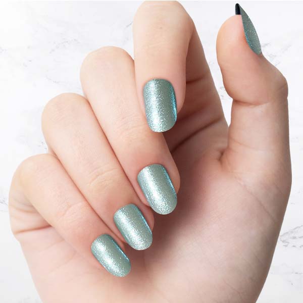 Nachhaltige Nägel – Mint (Glasiert) – Oval