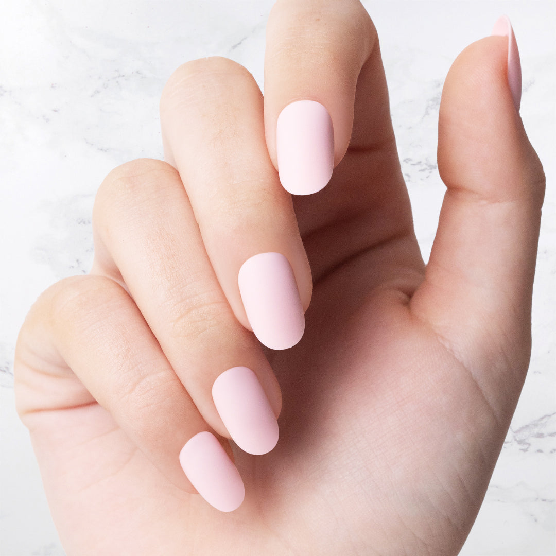Nachhaltige Nägel – Sorbet – Oval