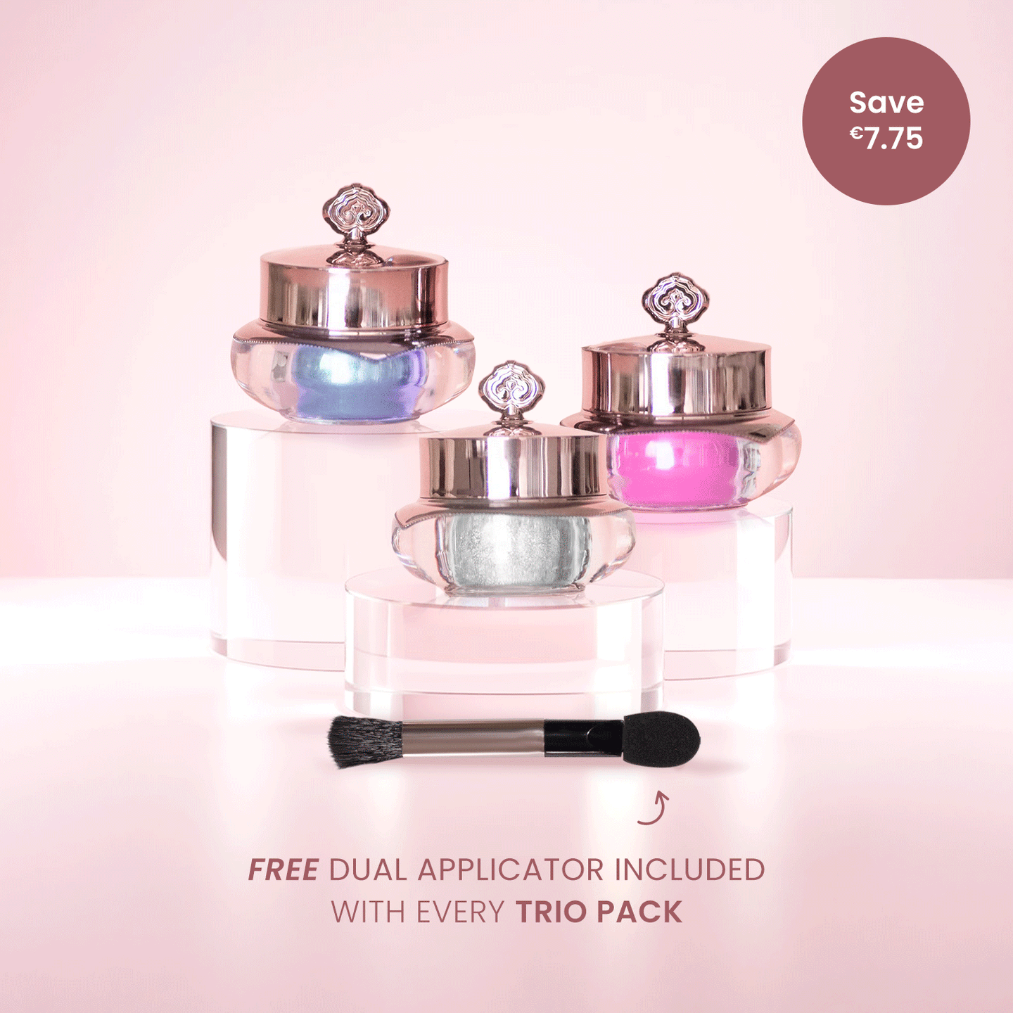 Pulver-Trio-Pack + KOSTENLOSER APPLIKATOR