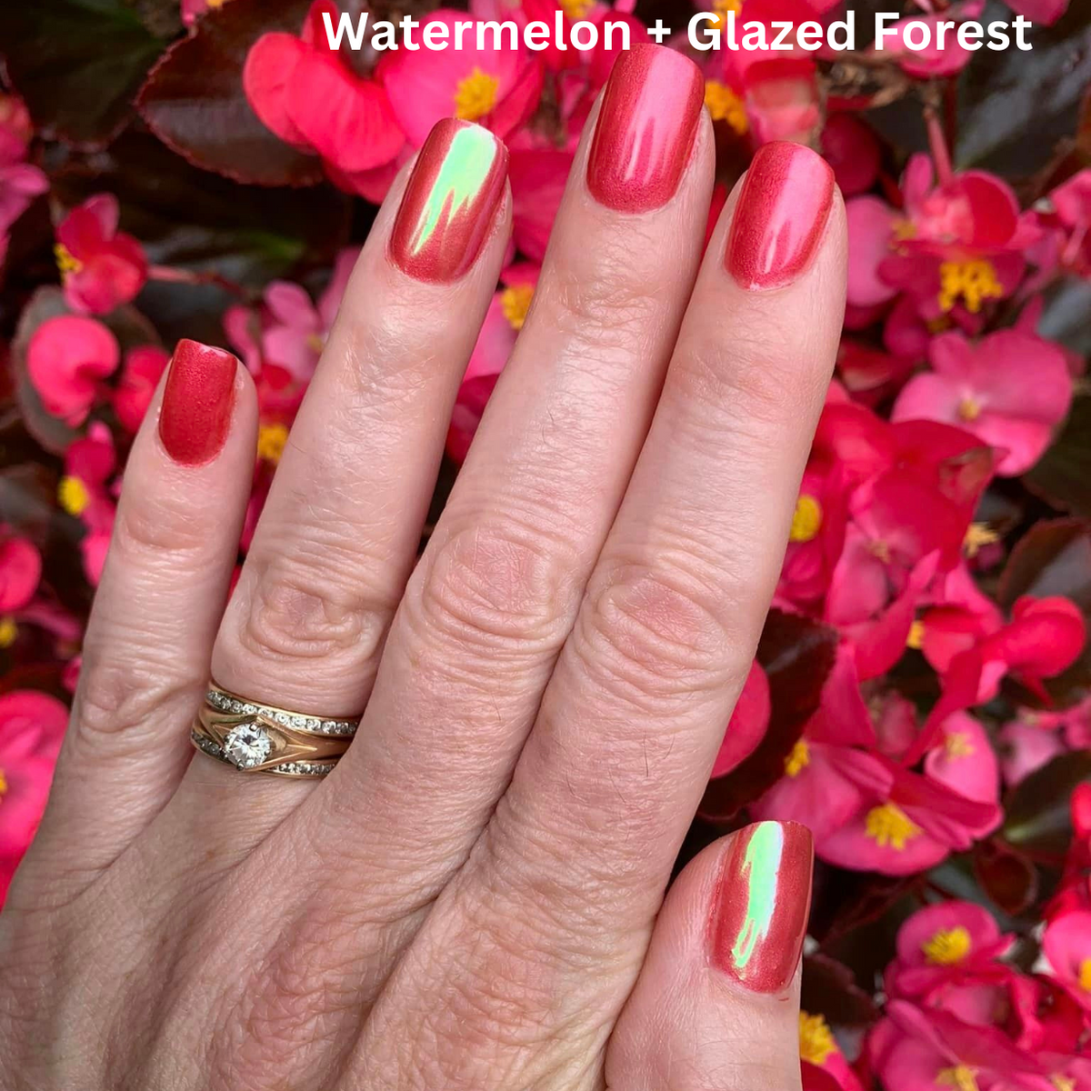 Glazed Forest – Metallisches Nagelpuder