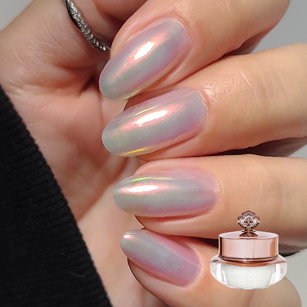 Glazed Donut – Metallisches Nagelpuder