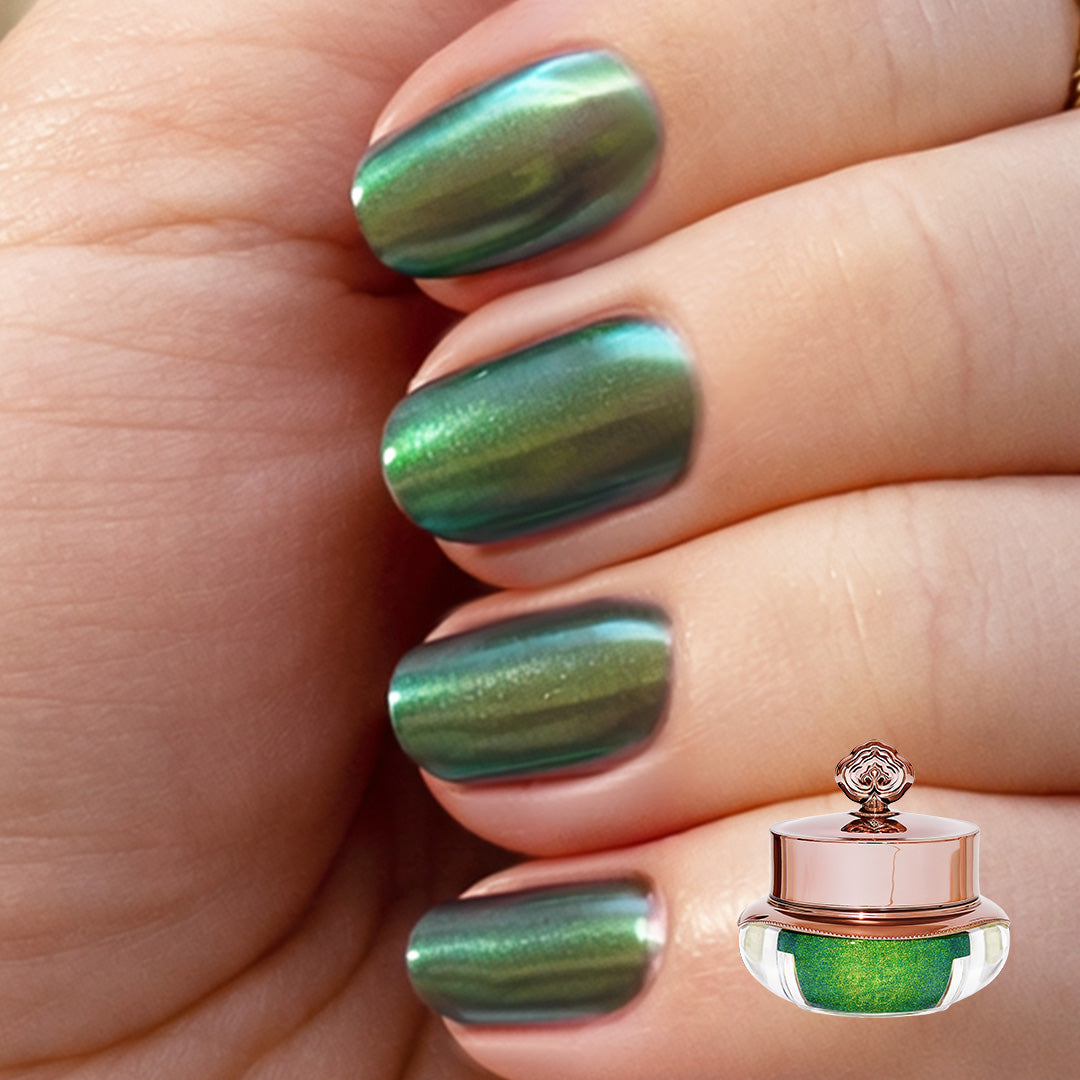 Jade - Metallisch Nagelpuder