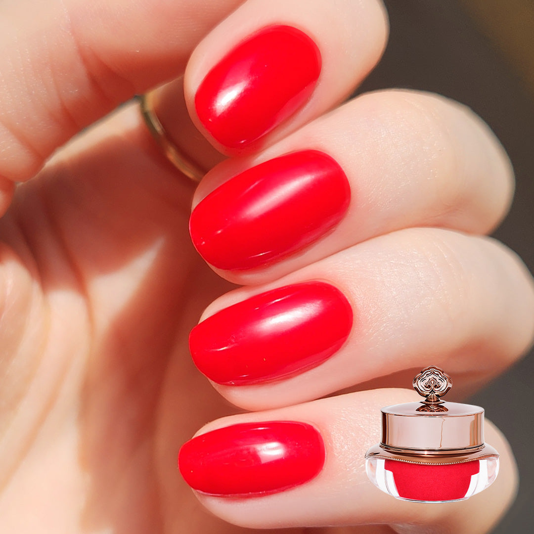 Luminous Red - Matte Nagelpuder