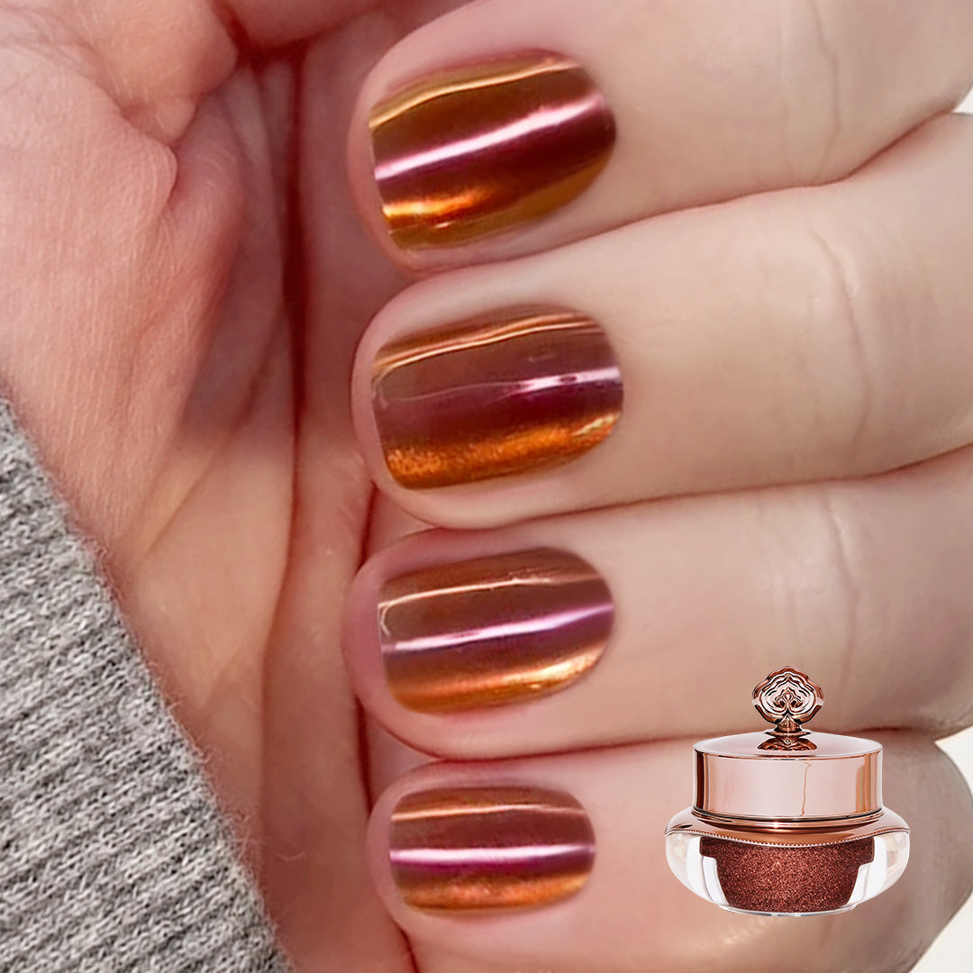 Maroon-metallic