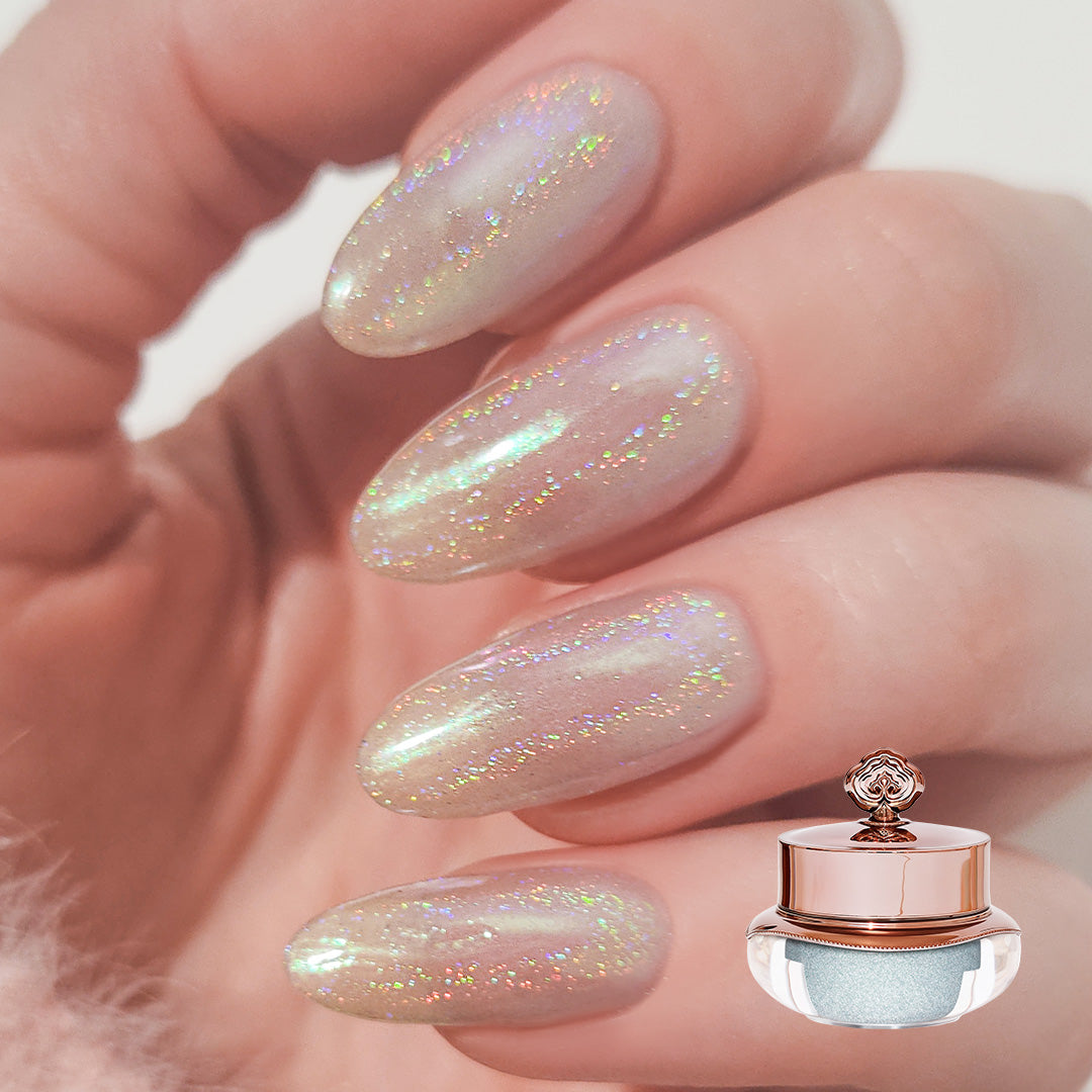 Pebble - Holographisch Nagelpuder