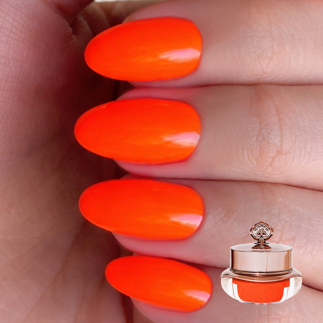 Vibrant Orange - Matte Nagelpuder
