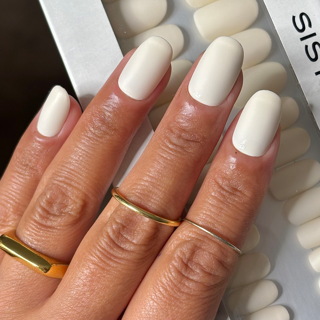Nachhaltige Nägel – Cream – Oval