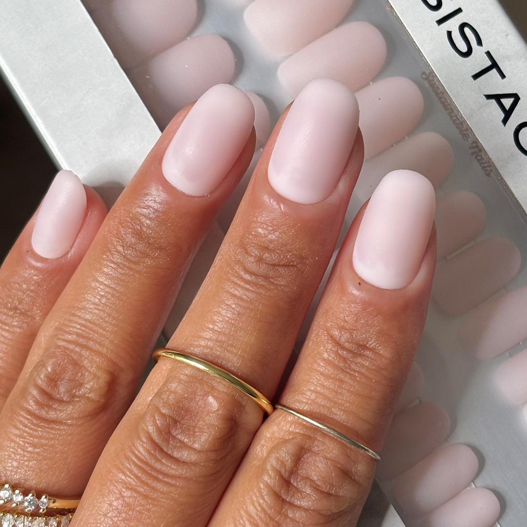Nachhaltige Nägel – Muted Pink – Oval