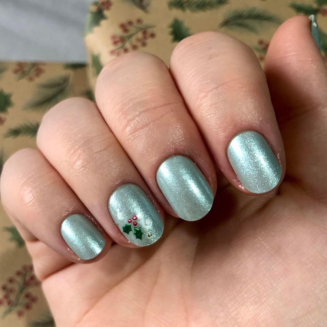 Nachhaltige Nägel – Mint (Glasiert) – Oval