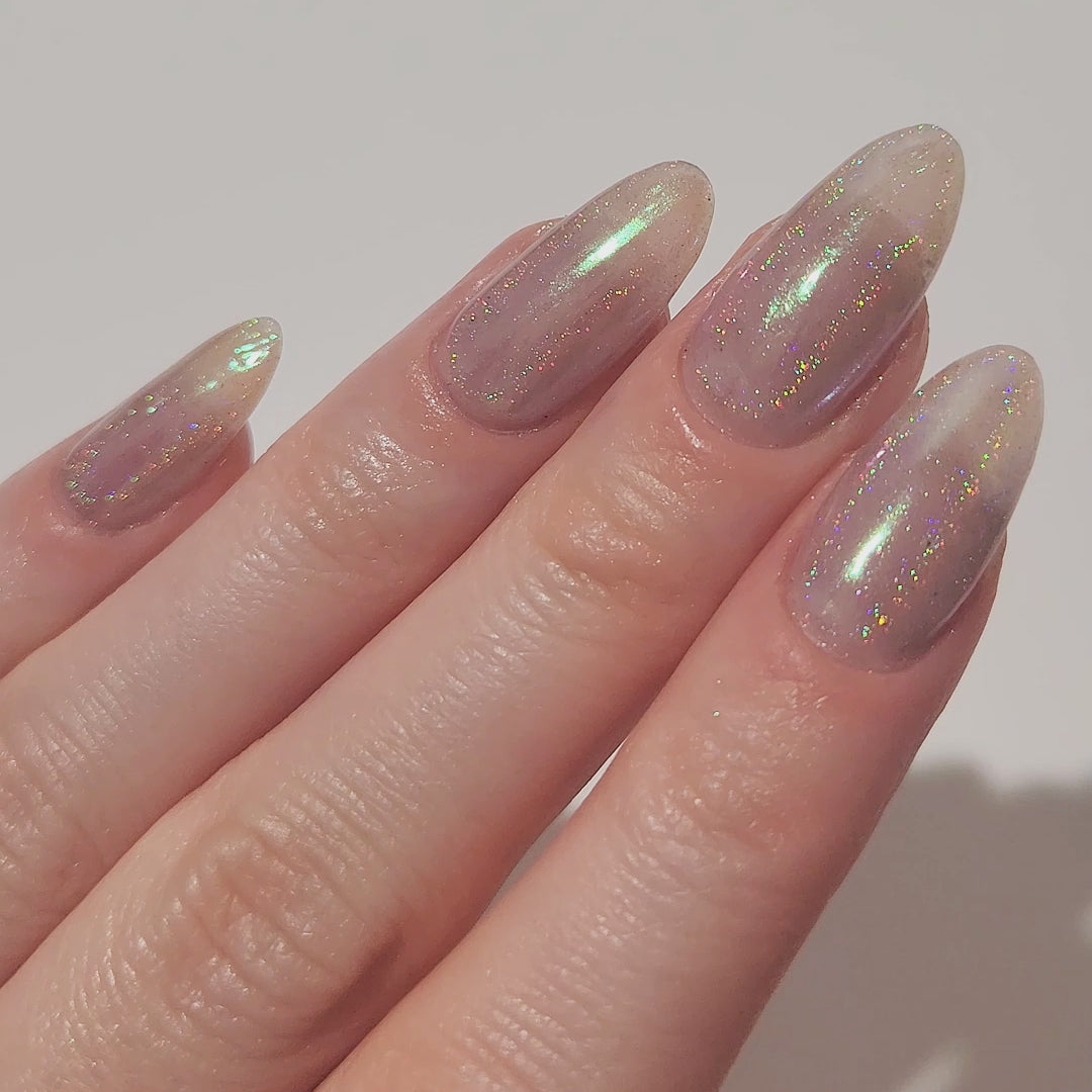 Pebble - Holographisch Nagelpuder