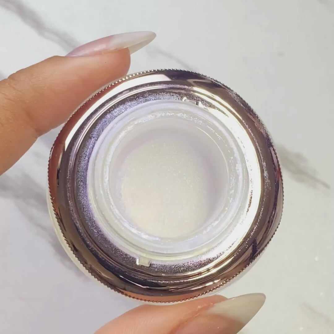 Glazed Plum – Metallisches Nagelpuder