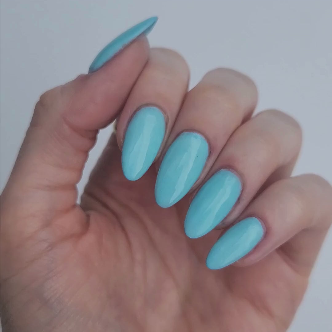 Dusty Blue – Mattes Nagelpuder