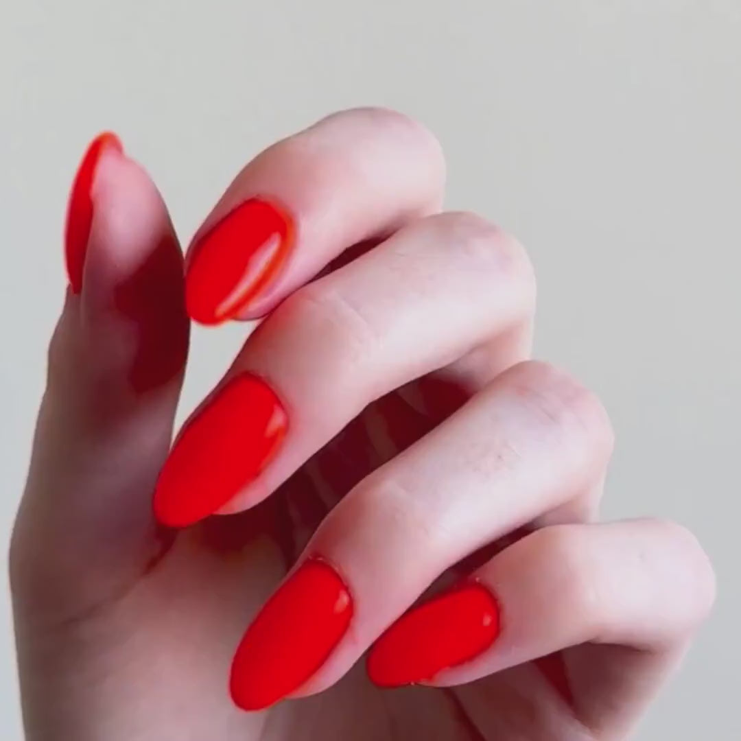 Vibrant Orange - Matte Nagelpuder