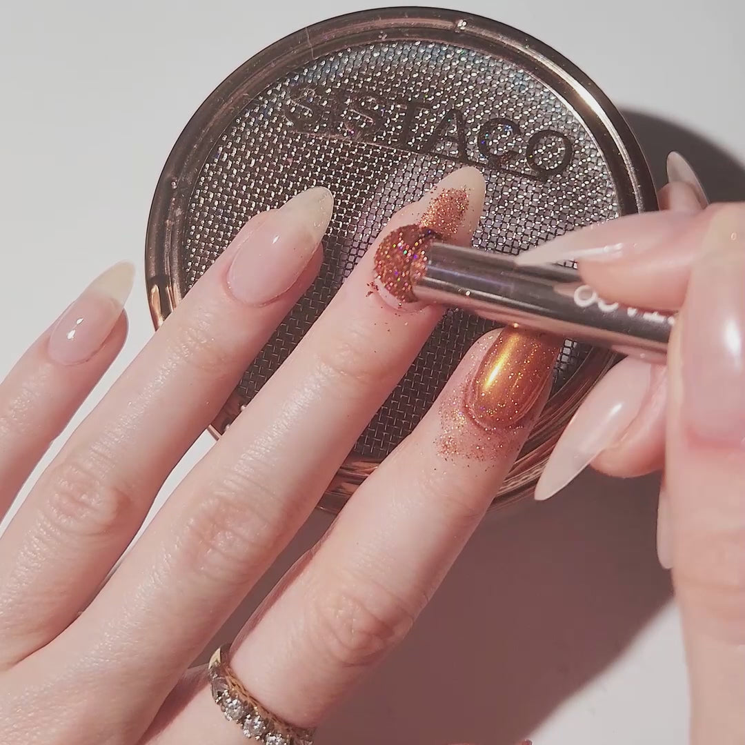 Auburn – Holografisches Nagelpuder