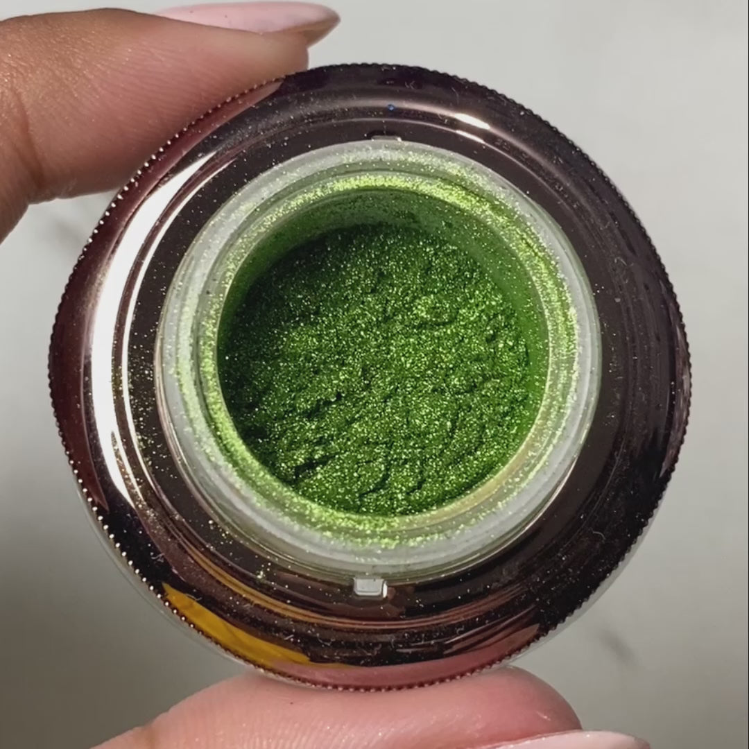 Olive - Metallic Nagelpuder