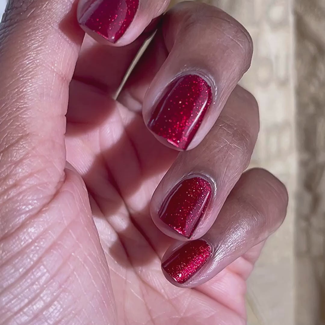 Ruby - Metallisch Nagelpuder