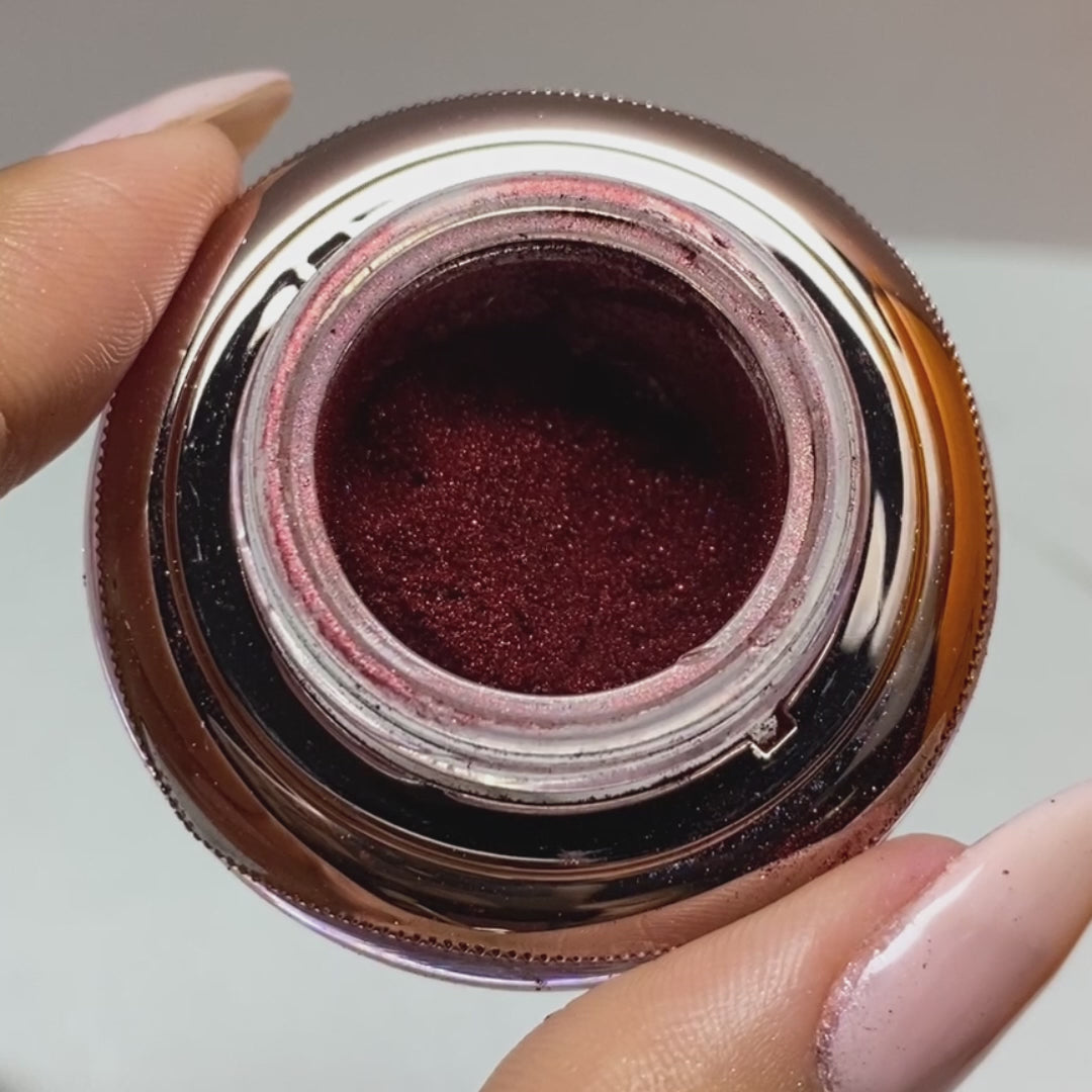 Red - Metallisch Nagelpuder