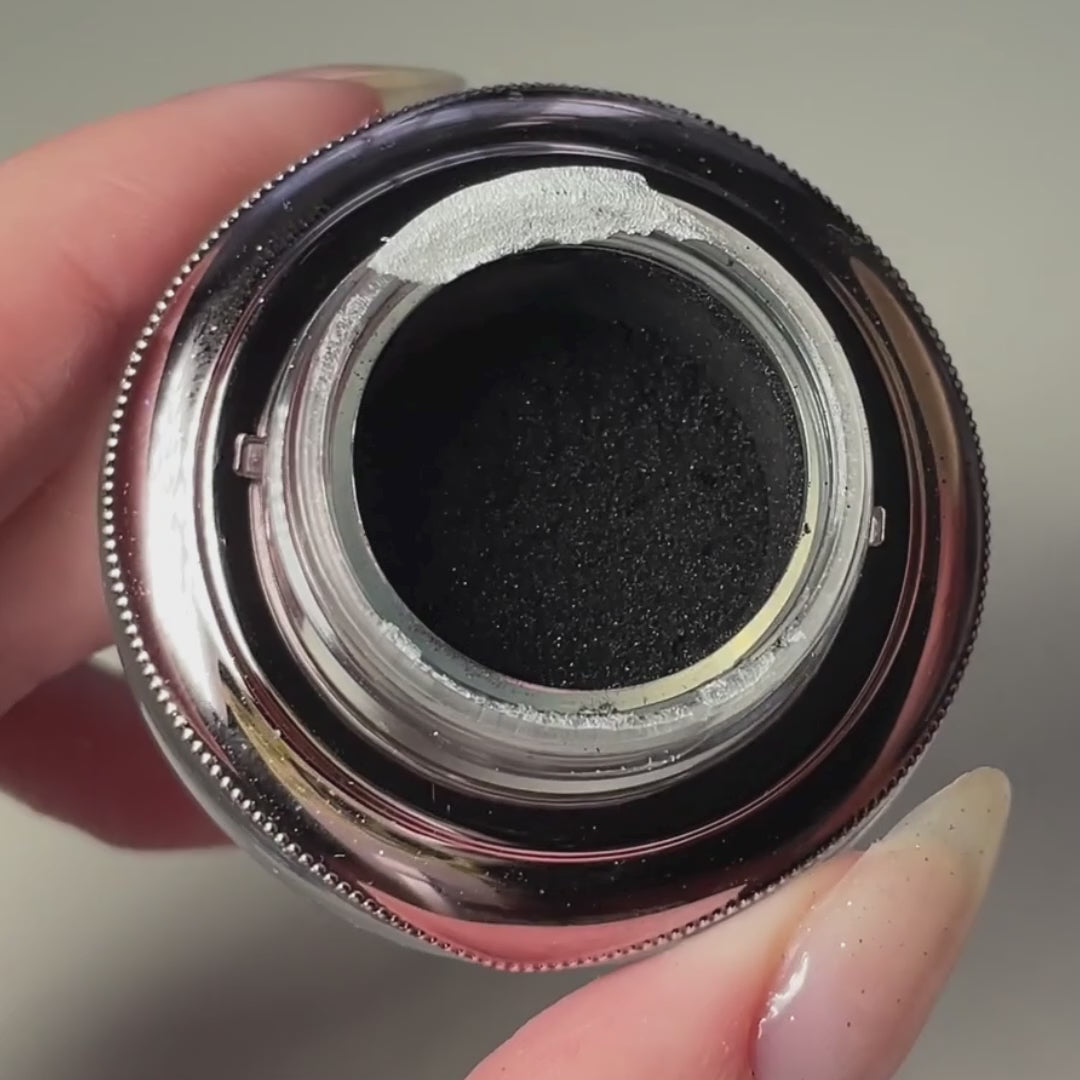 Raven - Metallisch Nagelpuder