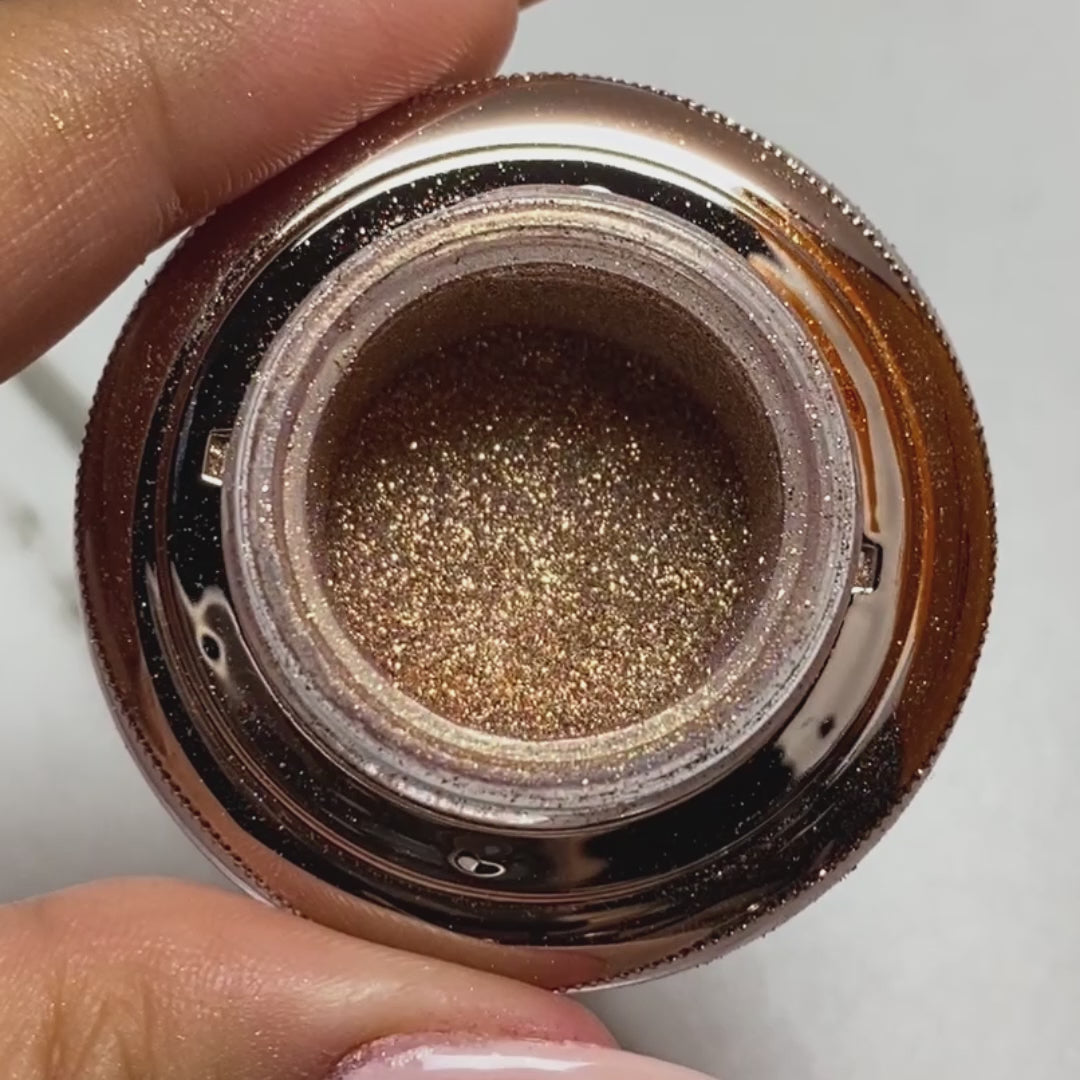 Latte - Holographisch Nagelpuder