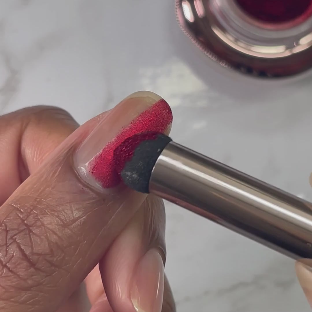 Ruby - Metallisch Nagelpuder