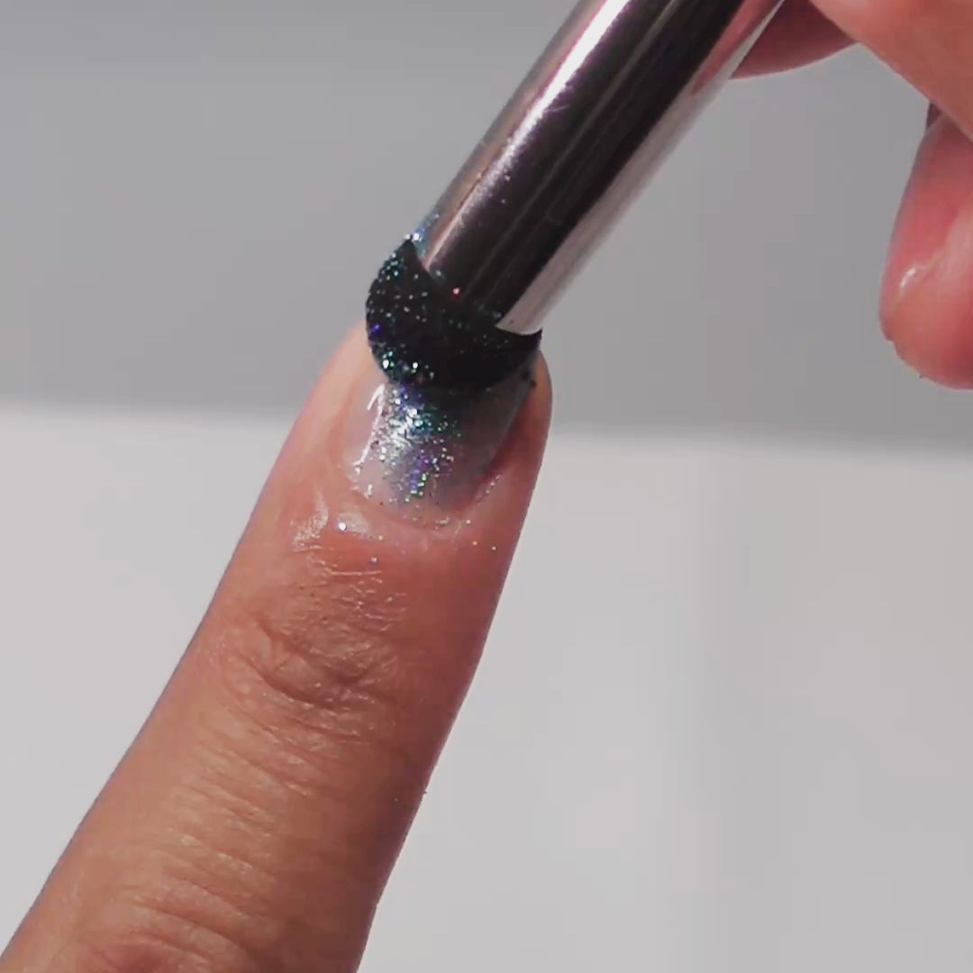 Turquoise - Holografisch Nagelpuder